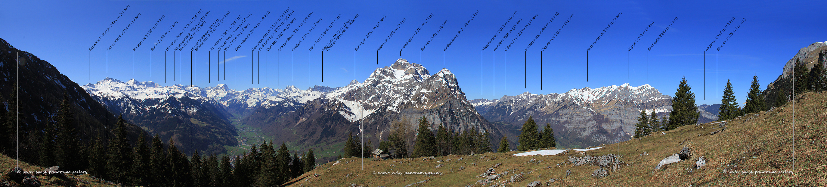 Äugstenhütte Panorama Aeugsten Bärenboden Panorama Aeugstenbahn