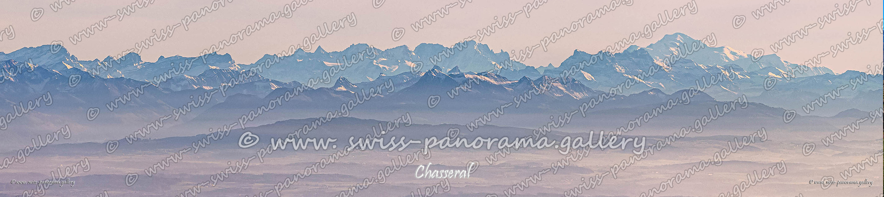 Swiss panorama Chasseral panorama