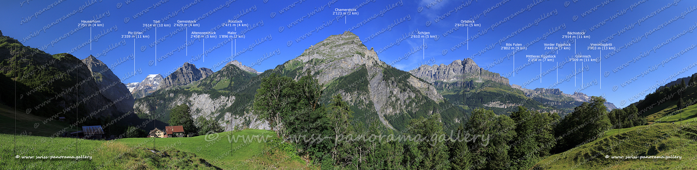 Switzerland Tierfehd panorama