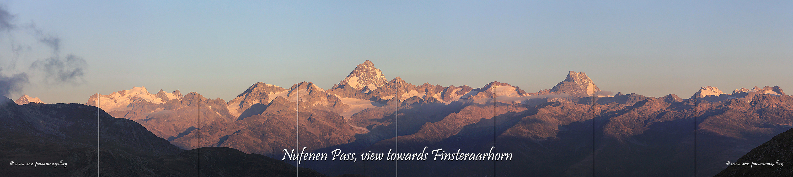 Switzerland panorama Nufenen Pass