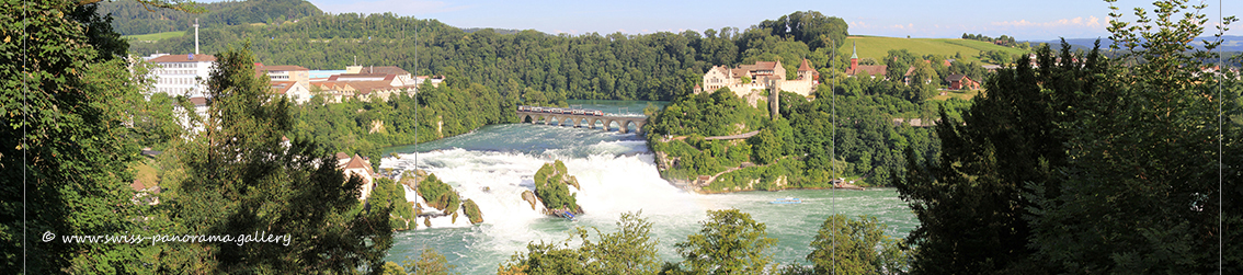 Switzerland panorama Rhine Falls