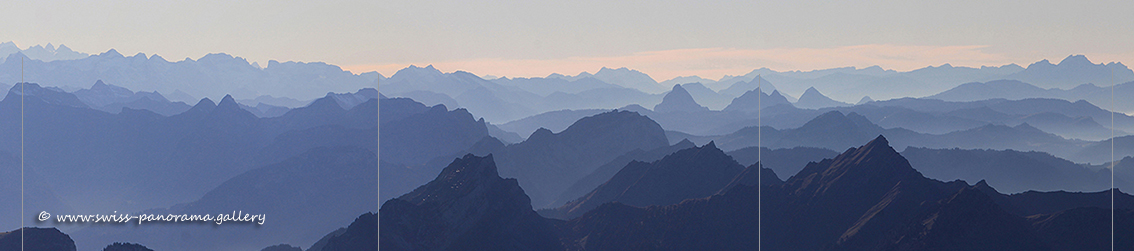 Switzerland panorama Säntis