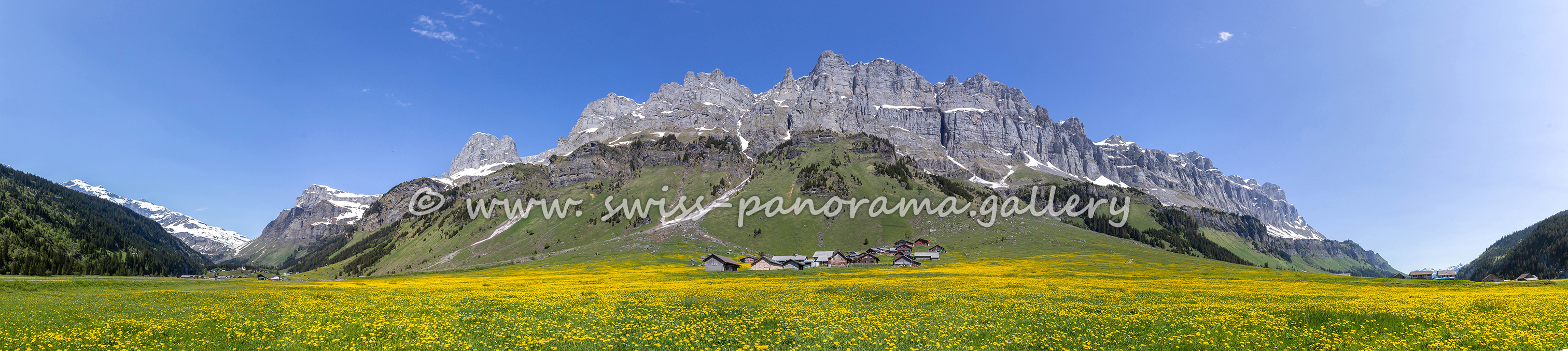 Switserland panorama Urnerboden