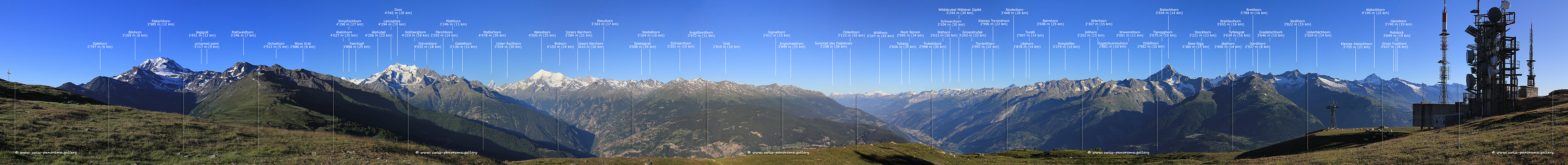 280 degree panorama, Gibidum summit.