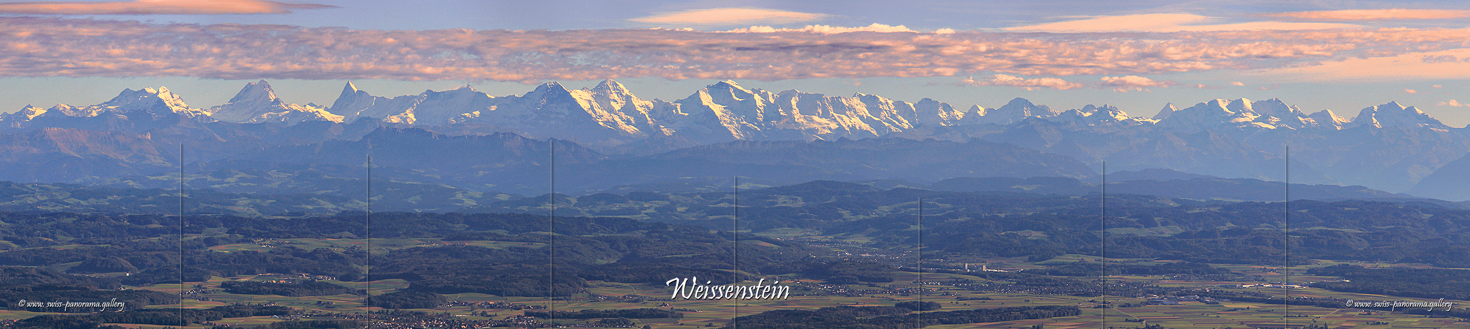 Swiss panorama Weissenstein panorama