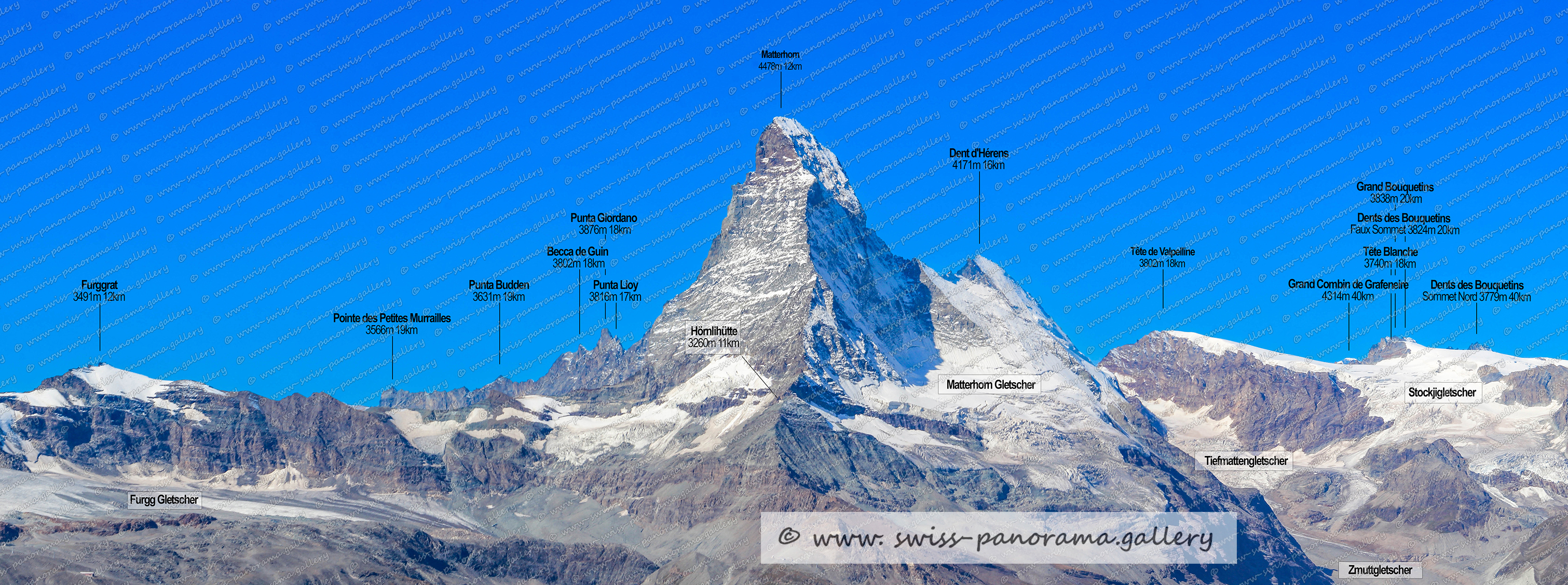 Switzerland Zermatt Rothorn panorama Bergstation swiss-panorama.gallery Schweizer Alpenpanorma