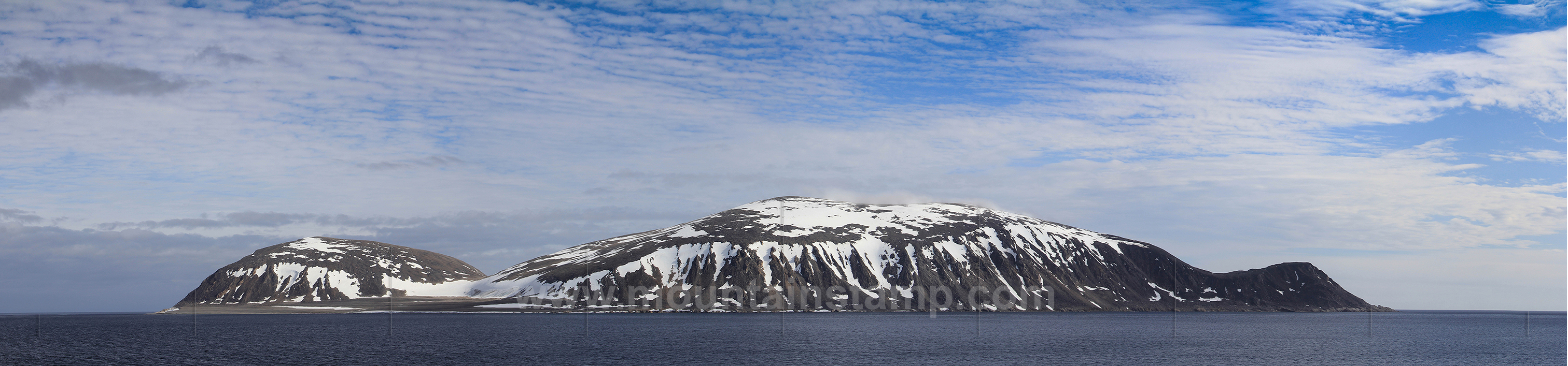 Spitsbergen panorama Sjuøyane archipelago