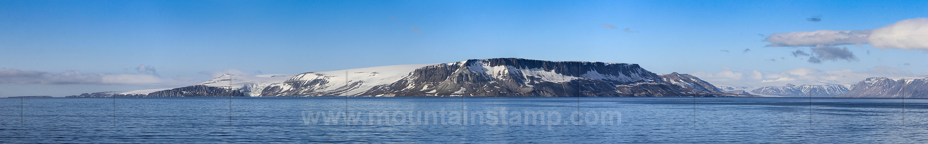 Spitsbergen panorama Cape Fanshawe
