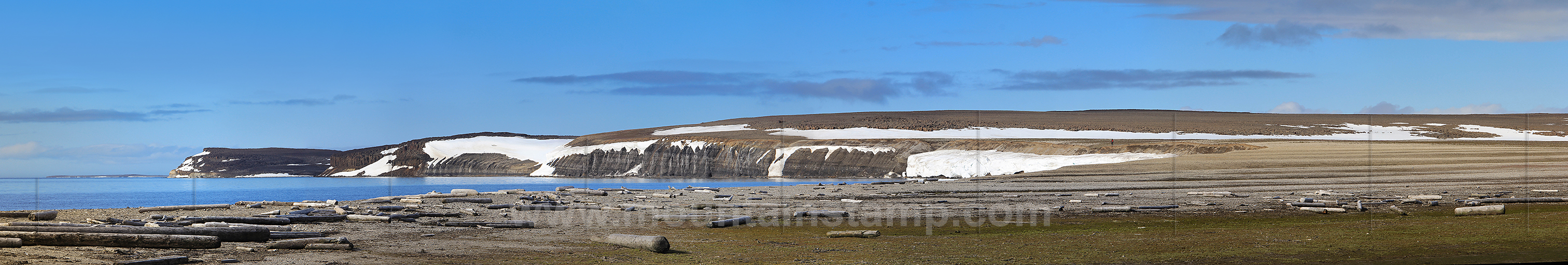 Spitsbergen panorama Hinlopen Strait