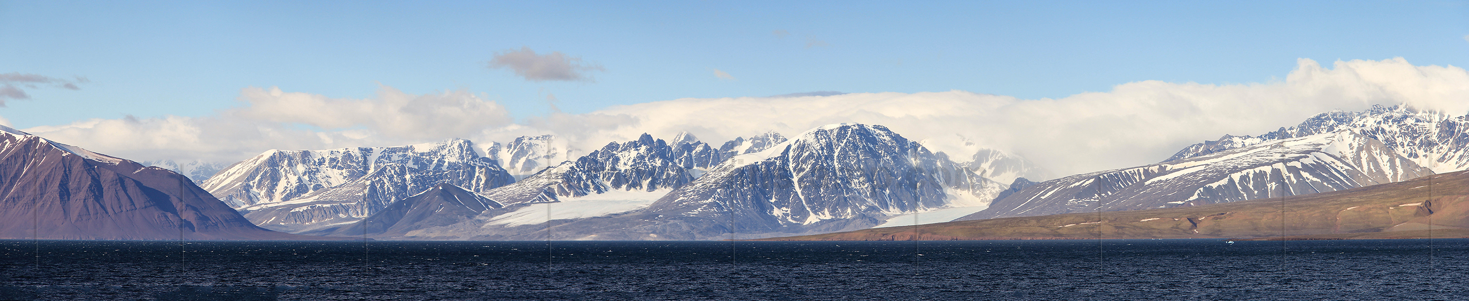 Svalbard panorama Bockfjorden