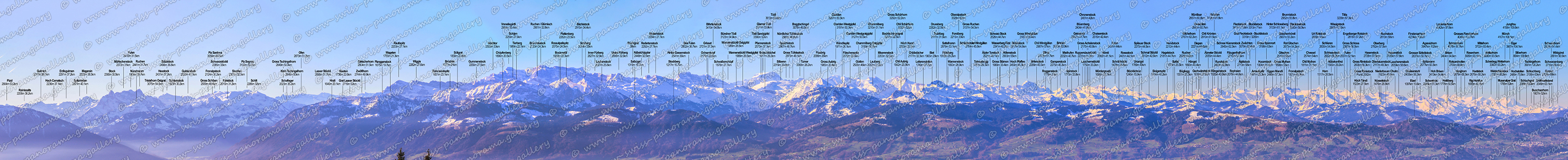 Panorama Bachtel Alpenpanorama
