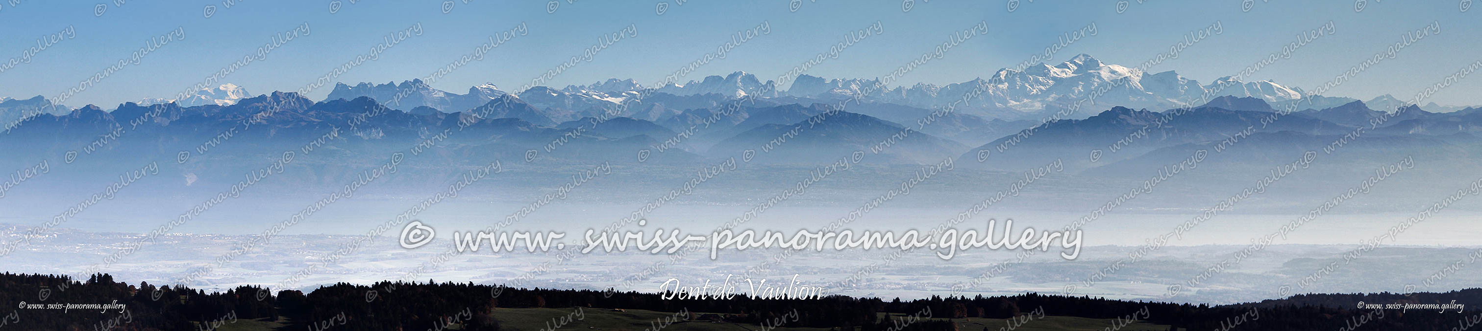 Switzerland panorama Dent de Vaulion