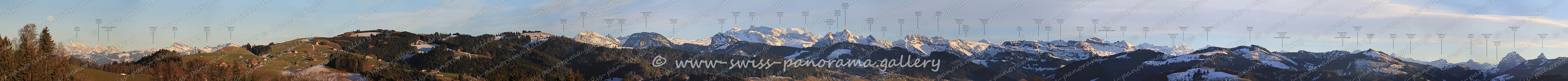 swiss panorama gallery Alpenpanorama Etzel Pfäffikon