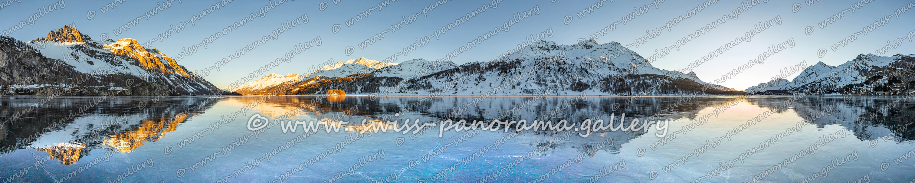 swiss panorama gallery Engadiner Seeen Silvaplanersee panorama Lake Silvaplana Upper Engiadina Lakes Area Silvaplanersee panorama, Gipfelverzeichnis, Piz Corvatsch 3'458 m (4 km), Piz Mortel 3'442 m (4 km), Piz da l'Ova Cotschna (2'716 m (6 km), Munt Arlas 3'129 m, Munt Arlas 3'129 m, Munt Arlas 3'129 m Piz Lagrev