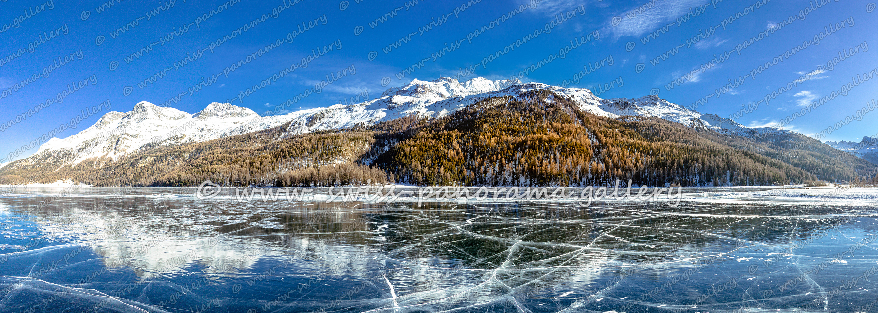 swiss panorama gallery Engadiner Seeen Silvaplanersee panorama Lake Silvaplana Upper Engiadina Lakes Area Piz Salacina 2'599 m (11 km), Piz Fedoz 3'190 m (11 km), Piz de la Margna 3'159 m (9 km), Furtschellas 2'932 m (4 km), Piz Corvatsch 3'458 m (5.5 km), Piz Mortel 3'442 m (5 km), Munt Arlas 3'129 m (4 km), Piz San Gian 3'134 m (4 km), Piz Surley 3'188 m (9 km)