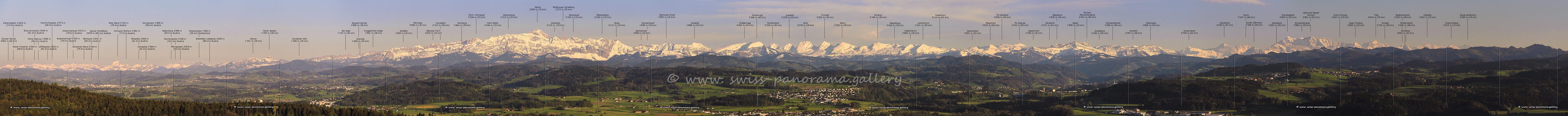 Switzerland panorama Wiler Turm